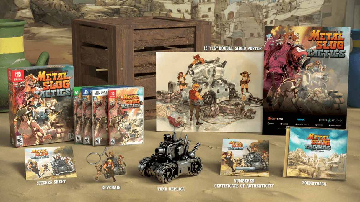 Metal Slug Tactics Commanding Officer Edition – Estrategia explosiva en importación de Estados Unidos que ya puedes reservar