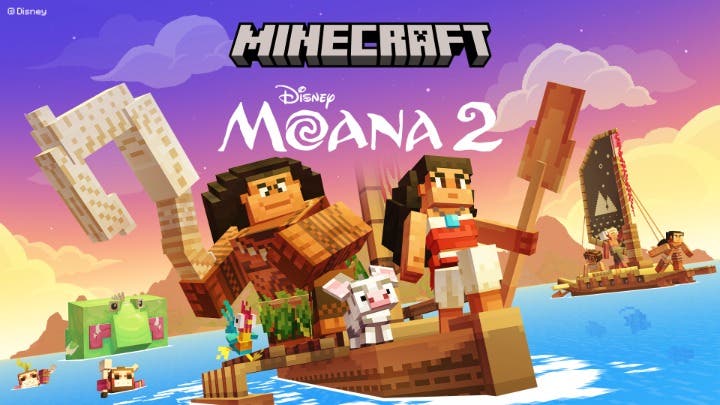 Minecraft recibe DLC de Vaiana 2