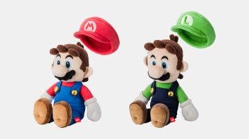 Nintendo lanza nuevos peluches de Mario, Luigi y Peach con tubería