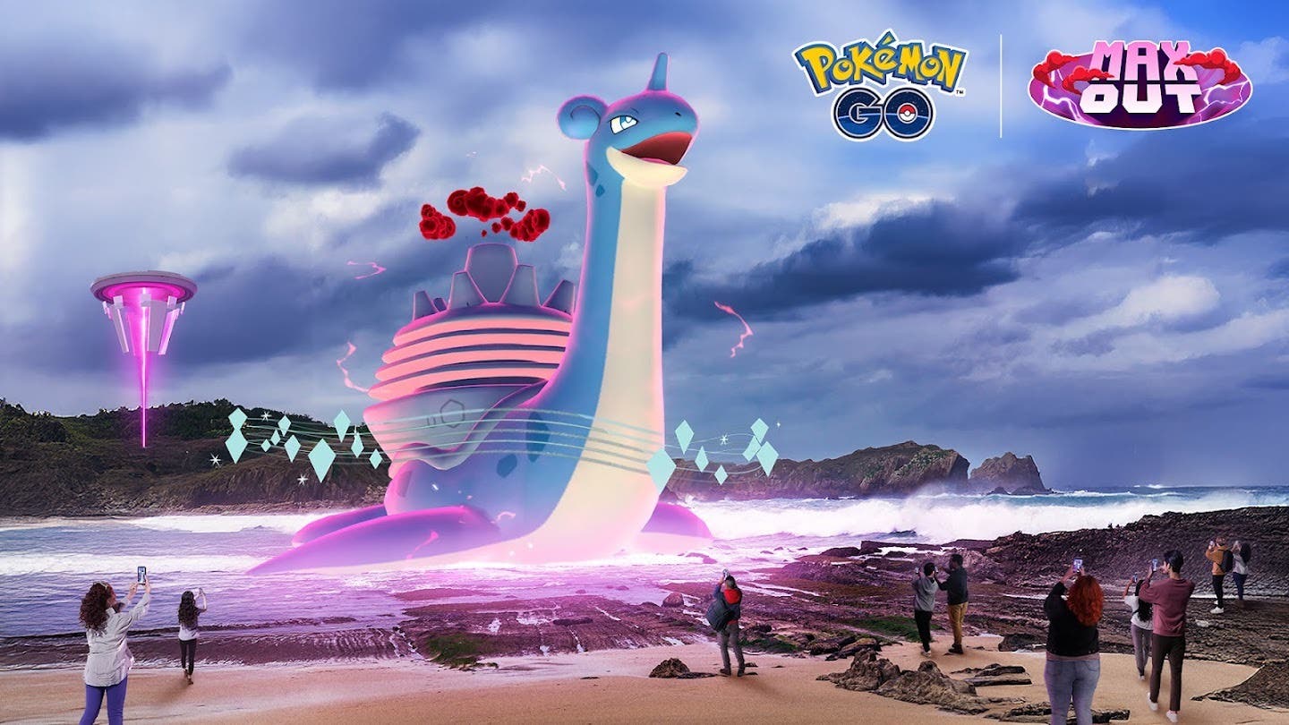 Pokémon GO detalla el Día de Combates Max de Lapras Gigamax