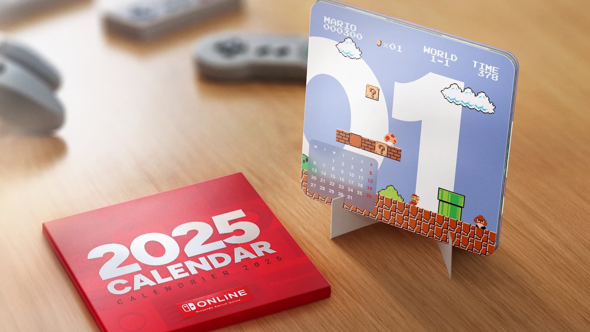 Nintendo is giving away a 2025 calendar to Switch Online users