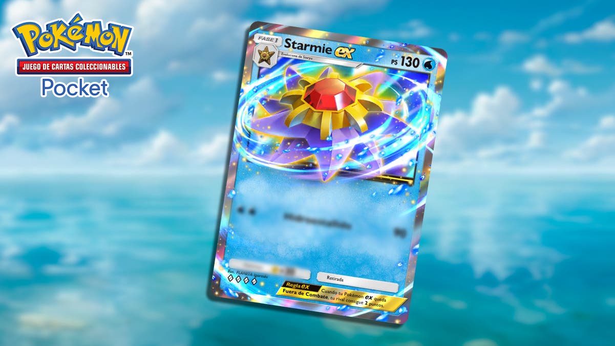 Starmie ex es la carta más desequilibrada de JCC Pokémon Pocket