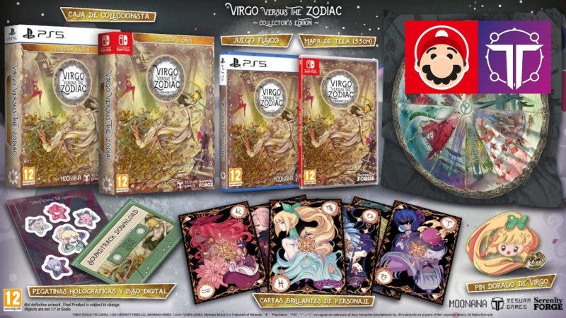 ¡Sorteamos una edición física Coleccionista de Virgo Versus the Zodiac y una edición Normal para Nintendo Switch!