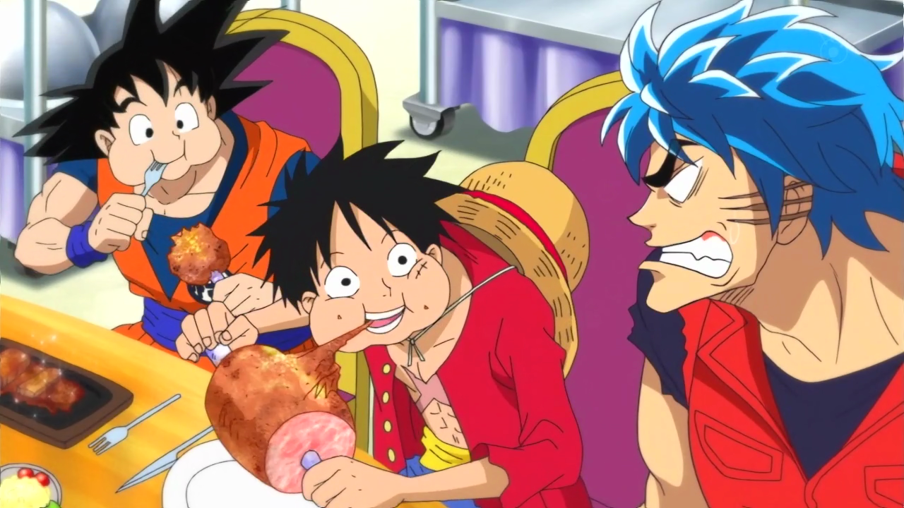 Netflix trae de vuelta el crossover entre One Piece, Dragon Ball y Toriko