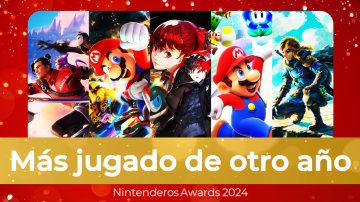 Nintenderos Awards 2024: ¡Vota ya por el título de otro año que más has jugado en 2024!