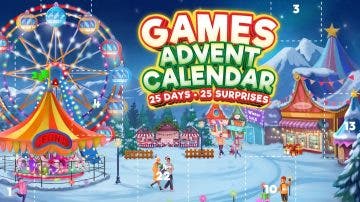 Consigue 25 juegos con el Calendario de Adviento 2024 de Nintendo Switch a un precio súper económico