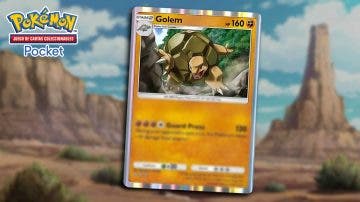 La baraja de Golem ahora es viable en JCC Pokémon Pocket