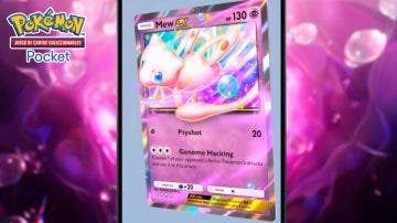 Mew ex transformará los combates de JCC Pokémon Pocket