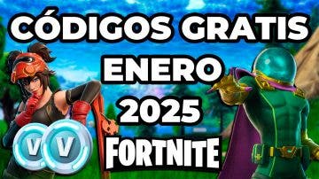 Códigos Gratis de Fortnite en enero 2025: ¿Hay algo nuevo?