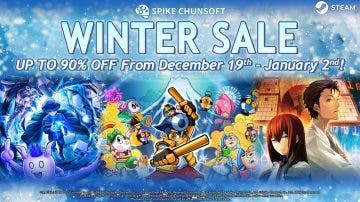 Ahorra hasta un 90% en juegos de Spike Chunsoft durante las rebajas de invierno en Steam