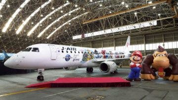 Mario y Donkey Kong conquistan los cielos gracias a este avión de Japan Airlines