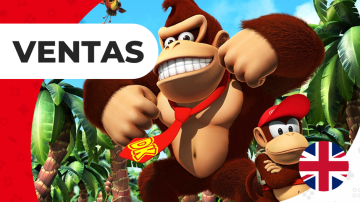 Donkey Kong Country Returns HD debuta en lo más alto del top ventas semanales de Reino Unido (20/1/25)