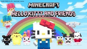 Hello Kitty y sus amigos llegan a Minecraft con este DLC