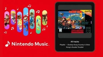 Nintendo Music recibe melodías de Donkey Kong Country 3: Dixie Kong’s Double Trouble