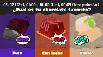 Splatoon 3 desvela «nuevo» y dulce Splatfest de cara a San Valentín 2025