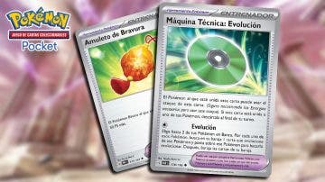 ¿Cómo funcionarán las cartas Herramientas en JCC Pokémon Pocket?