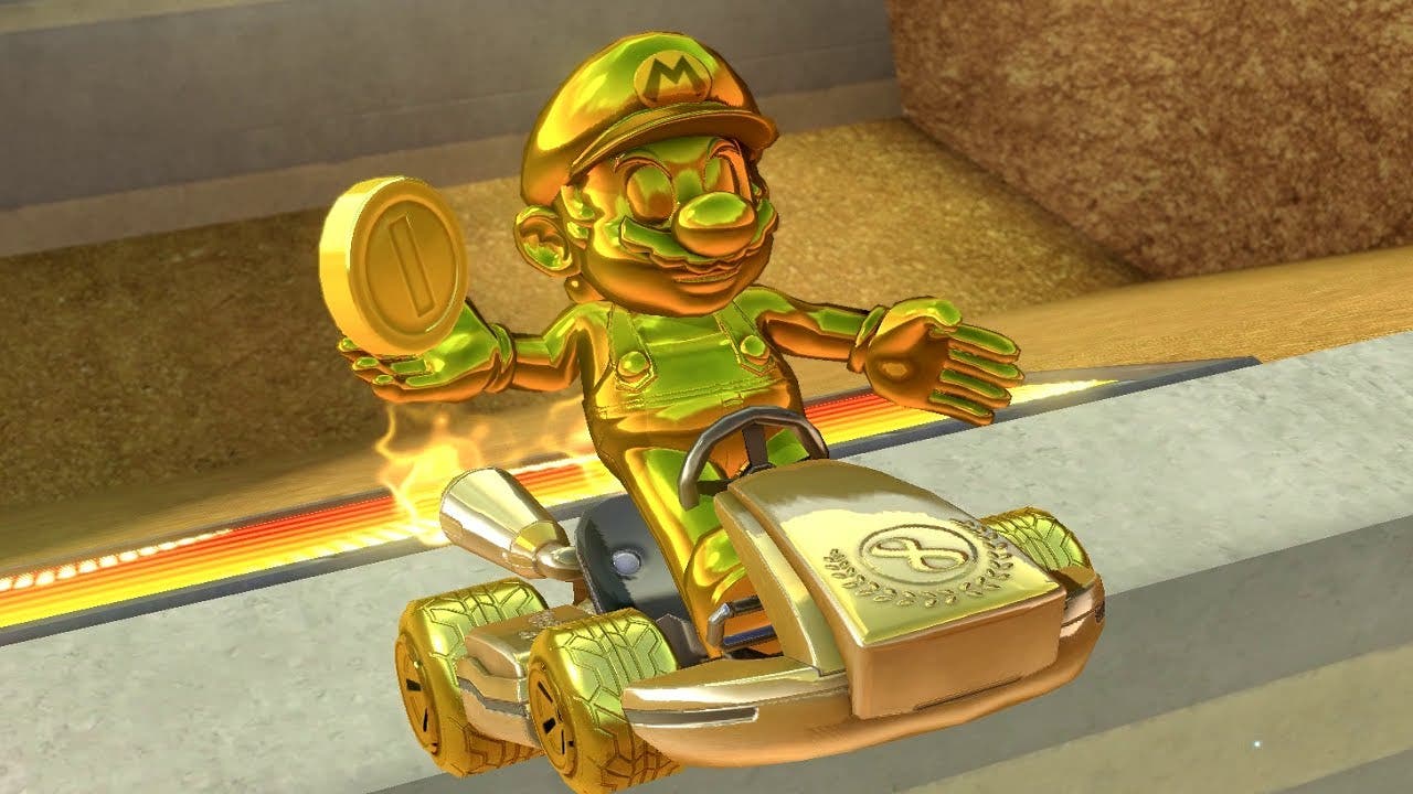 Mario Kart 8 Delux: Cómo conseguir a Mario Dorado