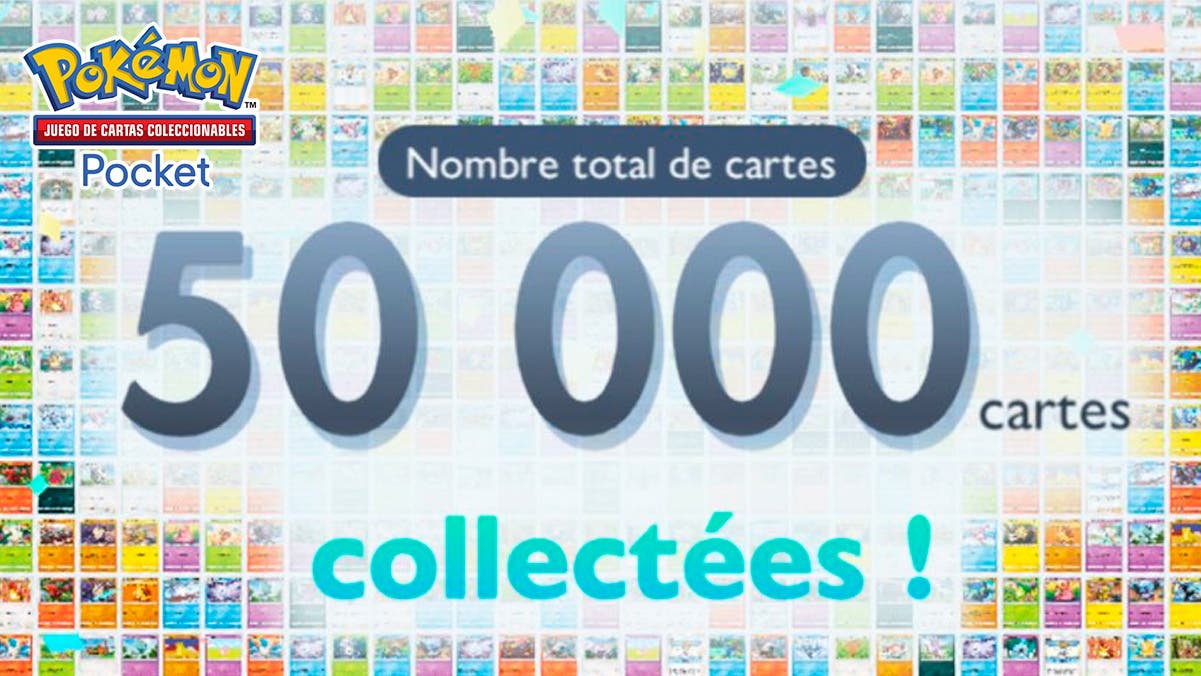 Récord 50.000 JCC Pokémon Pocket