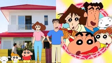 ¡Tenía que pasar en China!: Un fan construye una réplica exacta a tamaño real de la casa de Shin-chan