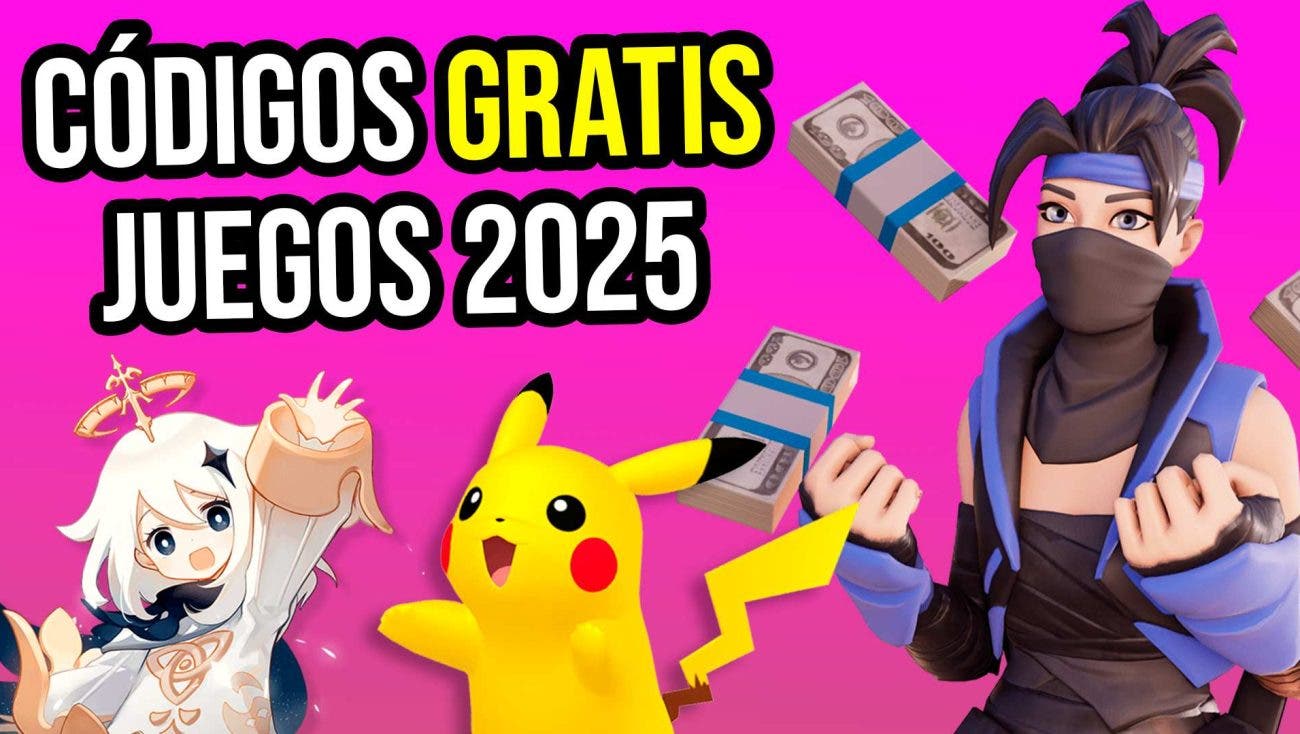 Códigos Gratis de Todos los Juegos (Enero 2025) – Guía completa para Fortnite, Pokémon, Roblox, Genshin, Free Fire y más